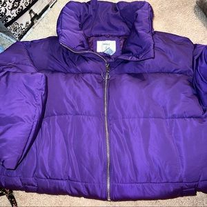 Purple Puffer Jacket
